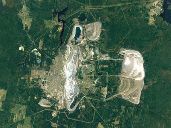 Спутниковая карта земель Свердловской области